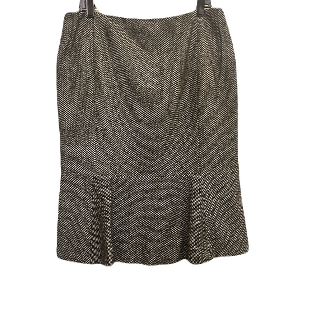 Lauren Ralph Lauren Wool-Blend Tweed Trumpet Skirt